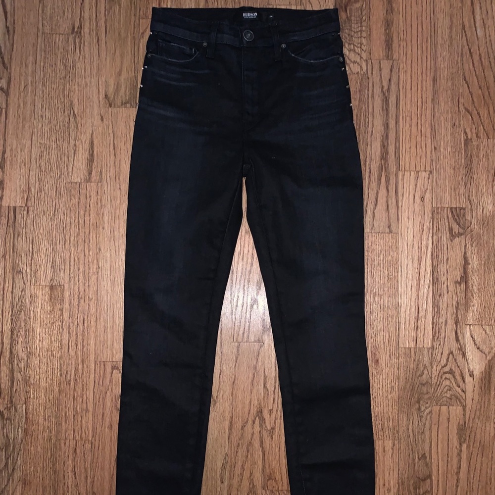 Amazing condition Hudson black jeans